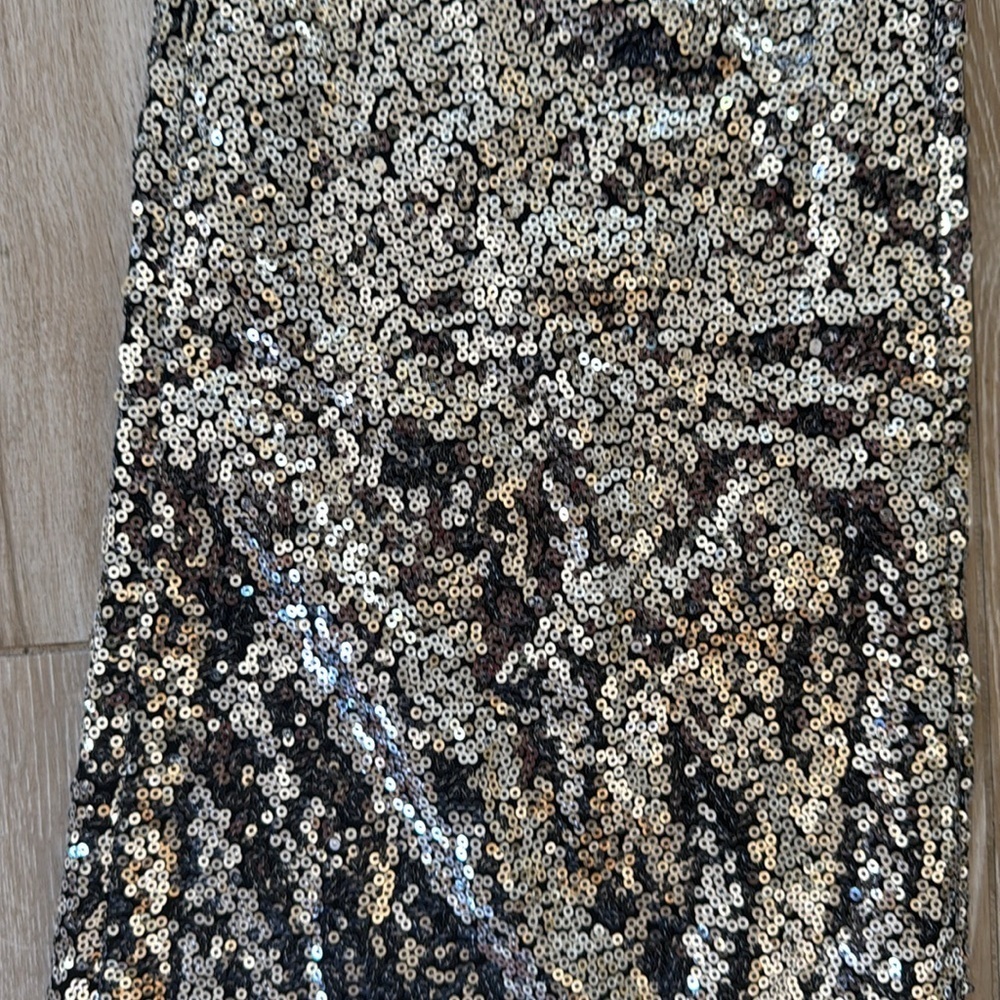 Altar'd State Black and Silver Sequin Pants S - Picture 8 of 10